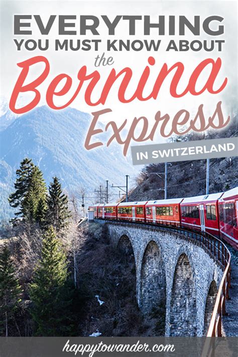 The Bernina Express Train in Switzerland: Everything You Must Know