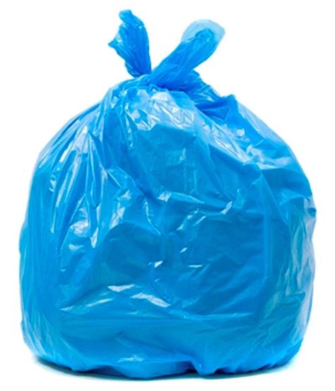 Smart City Clean Blue Plastic Dustbin Garbage Bag Pack Of 10: Buy Smart City Clean Blue Plastic ...