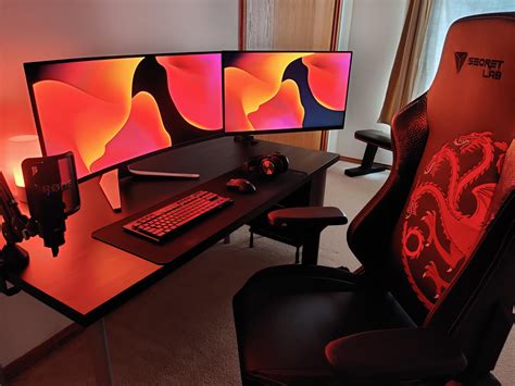 My AW3423DW Setup: : r/battlestations