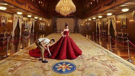 LOOK: Isabelle Duterte's pre-debut photo shoot in Malacañang