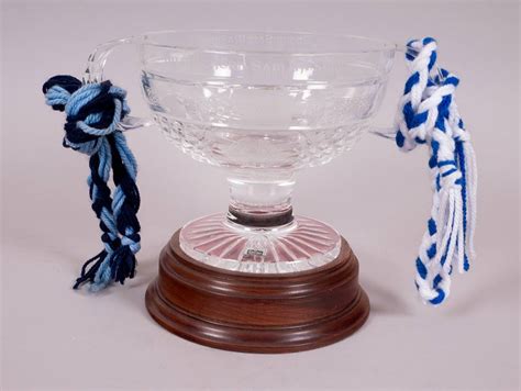 GAA. Sam Maguire Cup, crystal glass replica by Cavan Crystal. at Whyte's Auctions | Whyte's ...