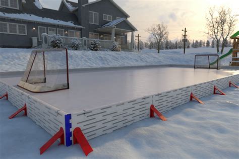 Backyard Ice Hockey Rinks – Best Home Ice Skating Rink Kits – EZ ICE