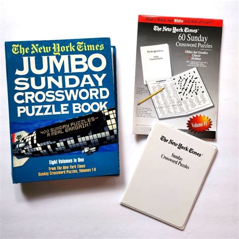 New York Times | Accents | New York Times Crossword Puzzle Books Set Of ...