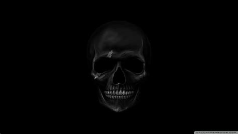 [64+] Skull Black Background | WallpaperSafari.com