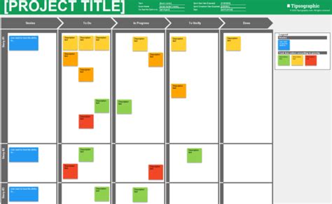 Scrum Task Board Excel Template – Theme Loader