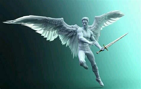 Pin by Jackie Liu on wings | Male angels, Comic book art style, Fantasy ...