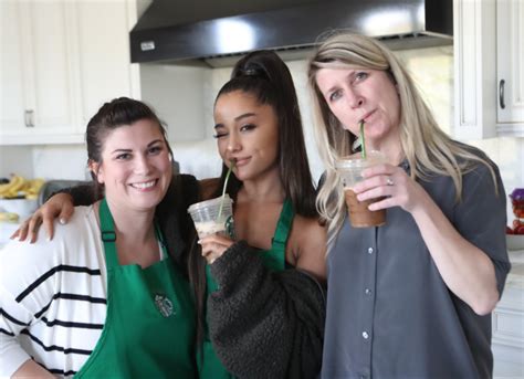 Ariana Grande - Starbucks Launches New Drink W/ Singer - theJasmineBRAND