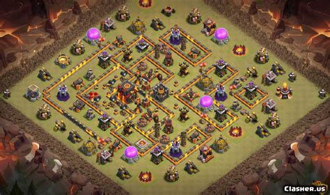 [Town Hall 10] TH10 War/Trophy base #157 [With Link] [4-2020] - War Base - Clash of Clans ...