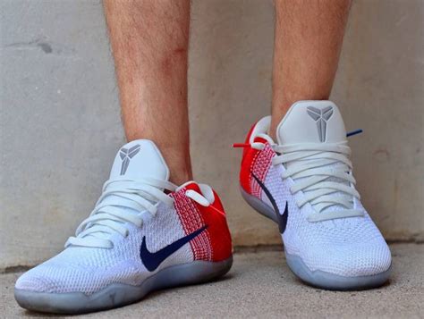 Kobe 11 Elite Low 'USA' - Nike - 822675 184 | GOAT