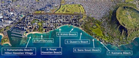 The 2-mile long Waikīkī Beach: How to choose your favorite stretch