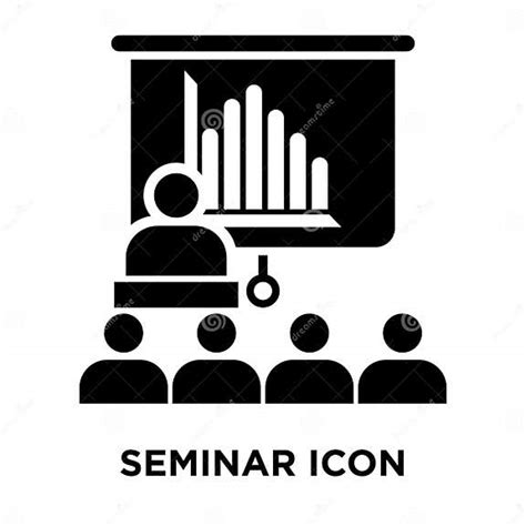 Seminar Icon Vector Isolated on White Background, Logo Concept O Stock ...