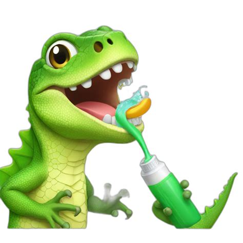 Brushing teeth | AI Emoji Generator