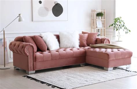 Royal - Pink Sectional