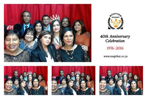 Mountview Secondary School: 40 Year School Reunion Photobooth - Black ...