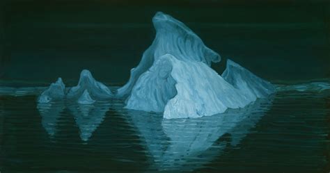 The Icebergs Paintings - LOST BEAUTY: ICEBERGS