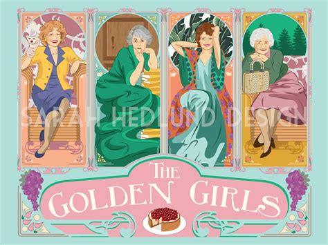 Golden Girls Poster - Etsy