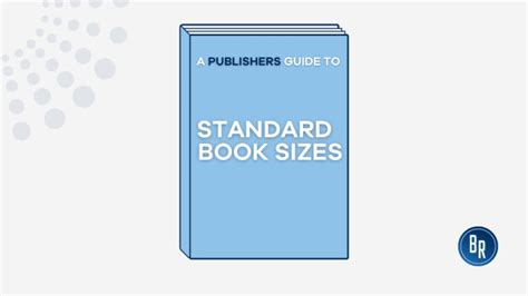 A Publisher's Guide to Standard Book Sizes | BR Printers