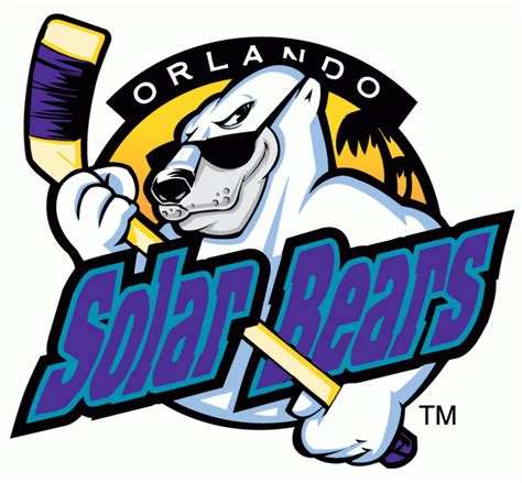 Orlando Solar Bears Primary Logo - International Hockey League (1940) (IHL) - Chris Creamer's ...