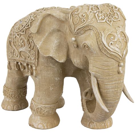 Features: -Beautiful elephant statue in heavy resin. -Masterfully ...