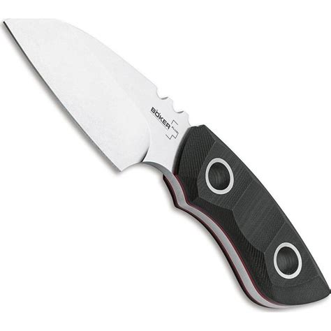 Boker Plus PryMate Pro Fixed Blade Knife | Black / Satin | 02BO016 | The Grit