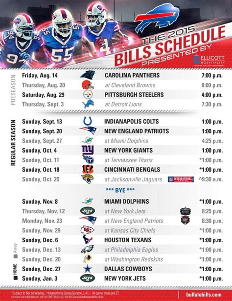 Buffalo Bills Printable Schedule 2021 19 - FreePrintableTM.com | FreePrintableTM.com