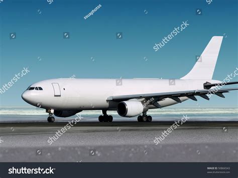 Small Cargo Airplane Landing Runway Airport Stock Photo 50866543 ...