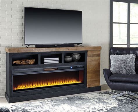 36 wide white tv stand | Tv stand with fireplace insert, Electric ...