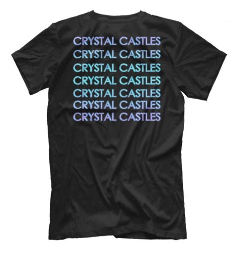 Crystal Castles Art T-Shirt Premium Quality Shirt Men's | Etsy