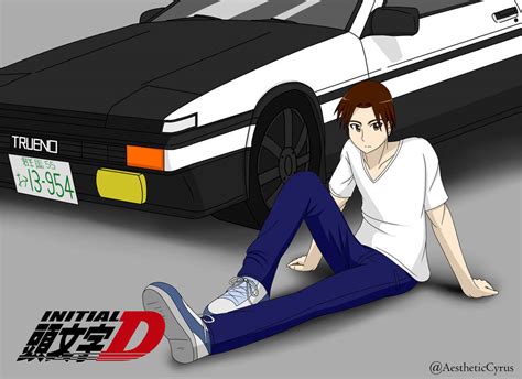 Initial D - Takumi Fujiwara by AestheticCyrus on DeviantArt