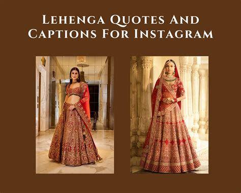 Lehenga Quotes And Captions For Instagram