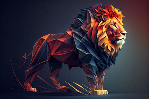 Abstract Lion Wallpapers