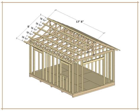 DIY Plans for 12x16 Garden Shed Large Shed Woodworking Blueprint - Etsy ...