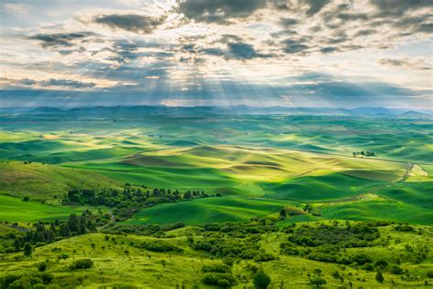 Steptoe Sunbeams | Steptoe Butte State Park, eastern Washington | Craig ...