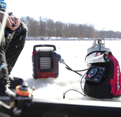 Stay Warm While Ice Fishing with a Portable Buddy Heater! | Buddy, Ice fishing, Heater