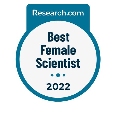 Ranked 8 in Best Female Scientists in China; Ranked 517 Best Female Scientists in the World