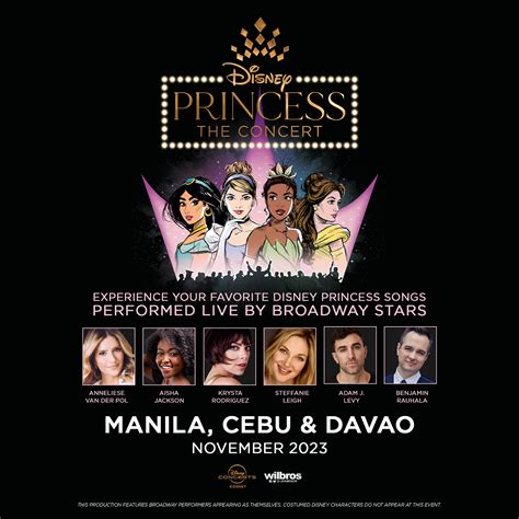 Meet The Cast of Disney Princess – The Concert - Team PCheng