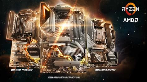 Msi announces support for Ryzen 5000 series for B450 and X470 boards