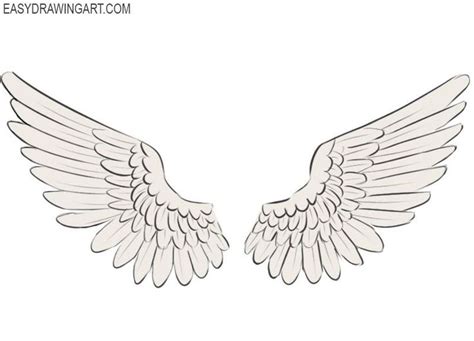 Pin on مرات الحفظ السريع in 2024 | Wings drawing, Angel wings drawing ...