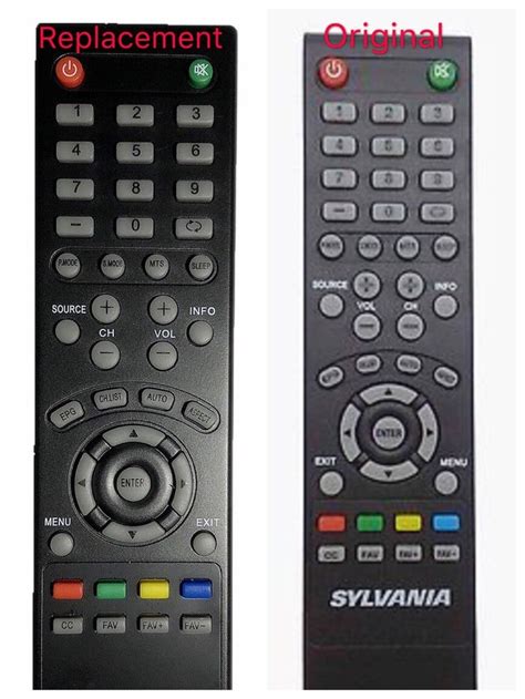 New Replaced SYLVANIA Remote Control for Sylvania LED LCD Smart TV | eBay