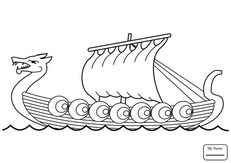 Viking Ship Drawing at GetDrawings | Free download