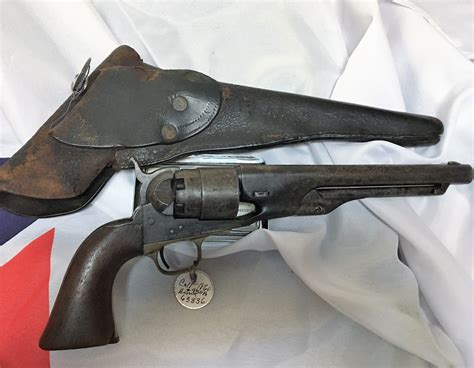 Colt 1860 Army revolver with Civil War Holster – AntiquesNavigator ...