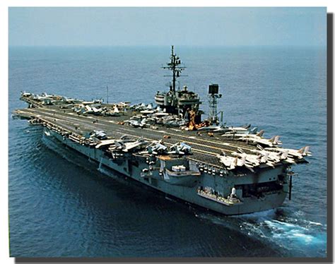 Aircraft Carrier USS Constellation Poster | Ship Posters | Nautical Posters