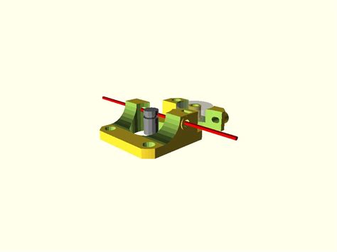 Modified Compact Bowden Extruder for frame mounts by someoneonly | Download free STL model ...