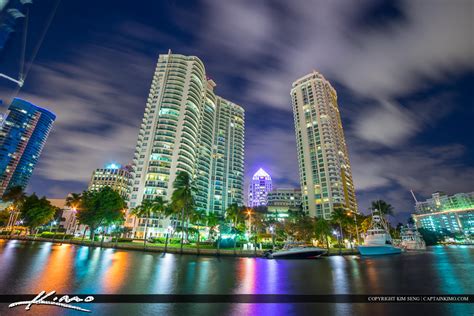 Fort Lauderdale Downtown City at New River Tall Buidling Condo