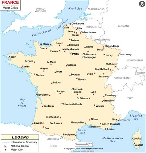 Map of France ≡ Voyage - Carte - Plan