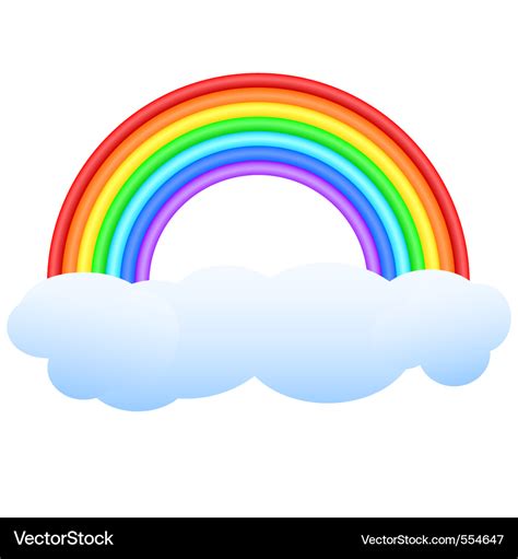 Rainbow Royalty Free Vector Image - VectorStock