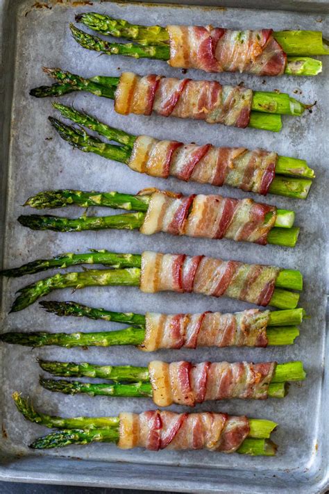 Bacon Wrapped Asparagus (Extra Easy) - Momsdish