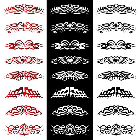 Tribal Tattoo Vectors (.eps) Free Vector Download - 3axis.co