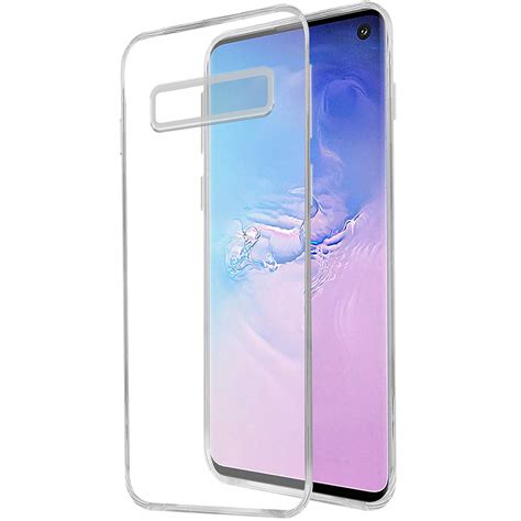 Casotec Soft TPU Back Case Cover for Samsung Galaxy S10 - Clear