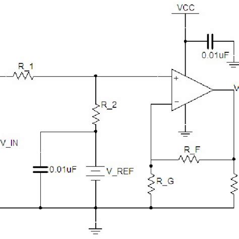 Amplifier design for inputs and outputs. | Download Scientific Diagram